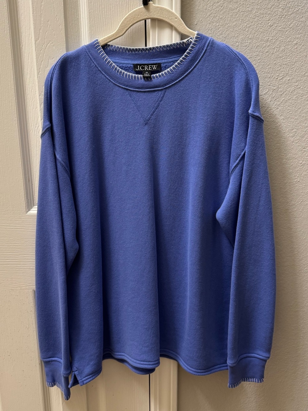 J. Crew Periwinkle Sweatshirt XS